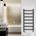 Terma Crystal Ladder Heated Towel Rail - Modern Grey - 840 x 400mm
