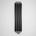 Terma Ribbon V Vertical Designer Radiator - Metallic Black - 1720 x 390mm