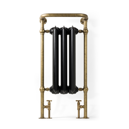 Terma Cast Iron Traditional Heated Towel Rail - 6 Colours