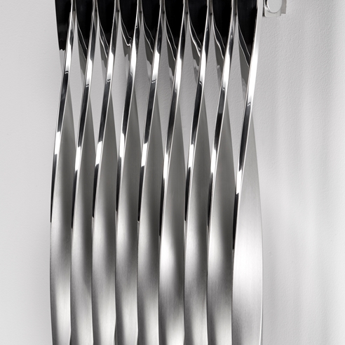 Aeon Twister Stainless Steel Vertical Designer Radiator