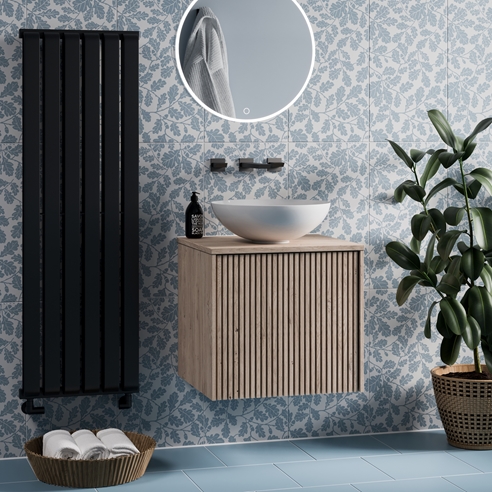 Crosswater Limit Towel Radiator - 1200 x 395mm
