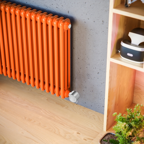 Terma Colorado Electric 3 Column Horizontal Radiator with VEO Wi-Fi Controlled Heating Element