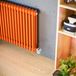 Terma Colorado Electric 3 Column Horizontal Radiator with VEO Wi-Fi Controlled Heating Element