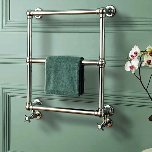 DQ Heating Hockwold Wall Mounted Luxury Traditional Heated Towel Rail