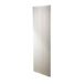 DQ Heating Vulcano Single Panel Mild Steel Vertical Designer Radiator - White - 1771 x 520mm