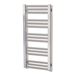 Aeon Zenith Vertical Designer Heated Towel Rail Radiator - Polished - 560 x 380mm