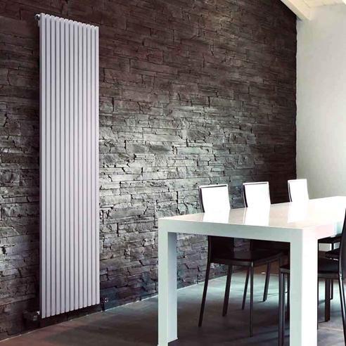 DQ Heating Cube Single Panel Mild Steel Vertical Designer Radiator ...