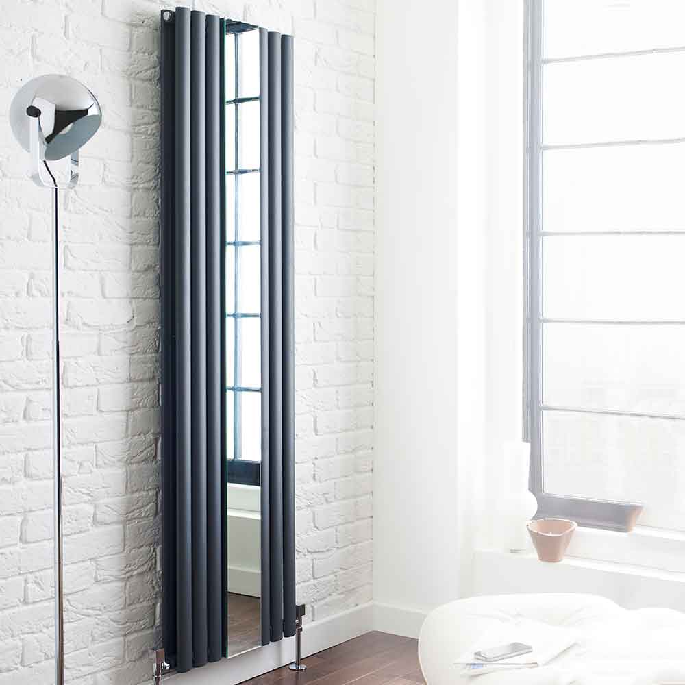 Hudson Reed Revive with Mirror Vertical Designer Radiator