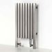 Aeon Arat Stainless Steel Floor Mounted Horizontal Designer Radiator - Brushed