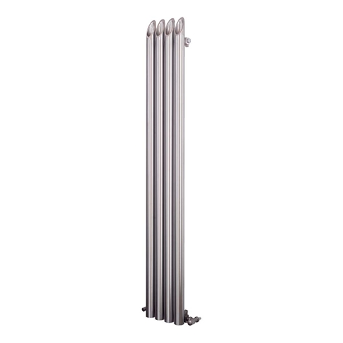 Aeon Bamboo Stainless Steel Wall Mounted Vertical Designer Radiator